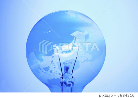 電灯の地球儀 電灯の地球儀 5684516