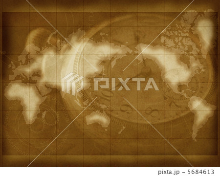 古地図風世界地図 5684613