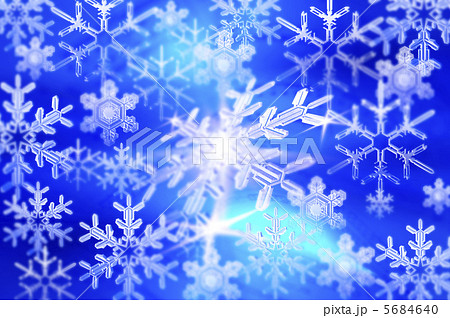 雪の結晶のイラスト素材