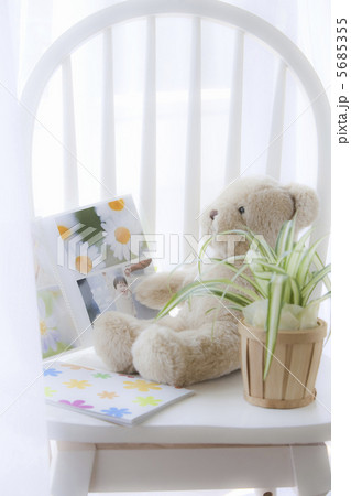 クマのぬいぐるみとフォトアルバム クマのぬいぐるみとフォトアルバム 5685355