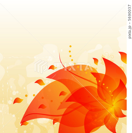 Abstract floral background with copy space 5690037