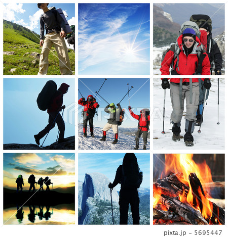 Hike collage Hike collage 5695447