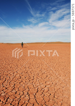 Hike on desert Hike on desert 5697371