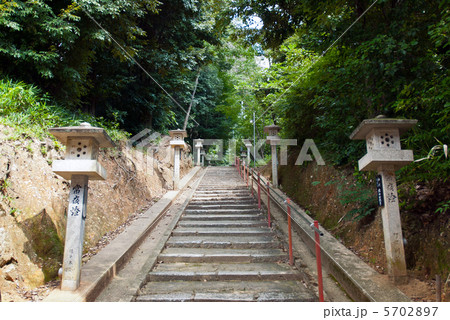 宝塔寺　七面宮への参道 5702897