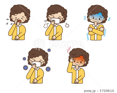 感染症の諸症状(女性) 感染症の諸症状(女性) 5709610