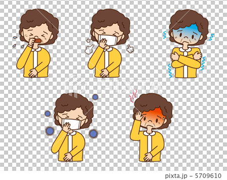 感染症の諸症状(女性) 感染症の諸症状(女性) 5709610