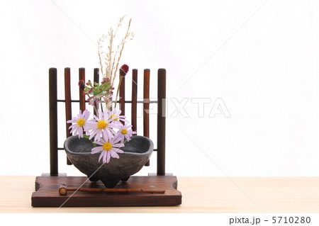 秋の山野草　ミニ生け花 5710280