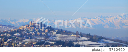 Small town on the hill in Piedmont. Small town on the hill in Piedmont. 5710490