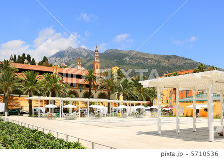 City plaza. Menton, France. 5710536