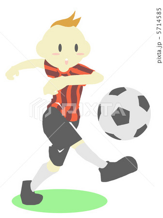 サッカー 蹴る サッカー 蹴る 5714585