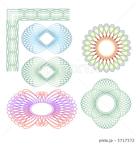 ギョーシェロゼット のイラスト素材