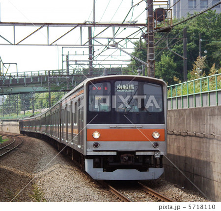 武蔵野線 205系 北府中駅 武蔵野線 205系 北府中駅 5718110