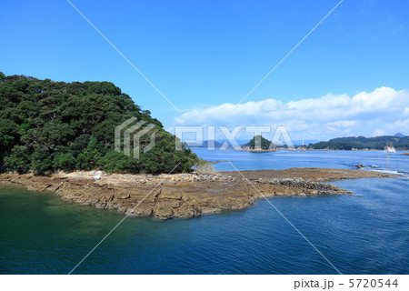 九十九島、遊覧船からの景観 5720544