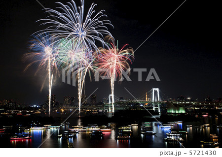 【東京都】お台場の花火 5721430