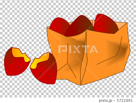 焼き芋 のイラスト素材