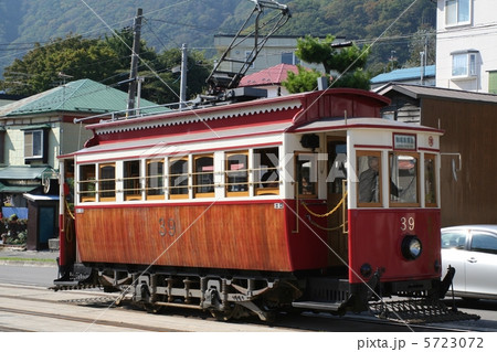 函館市電の観光電車 5723072