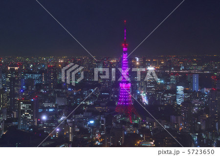 東京タワー(Pink ribbon day) 東京タワー(Pink ribbon day) 5723650