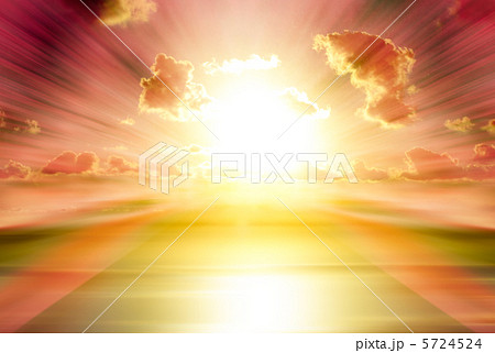 夕日のイメージ風景 5724524