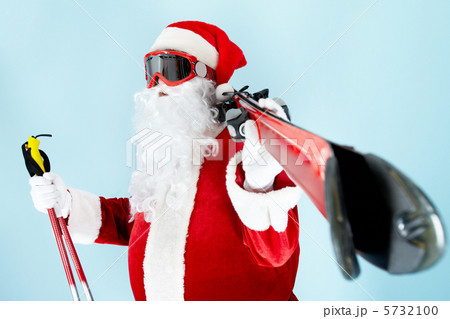 Santa with skis 5732100