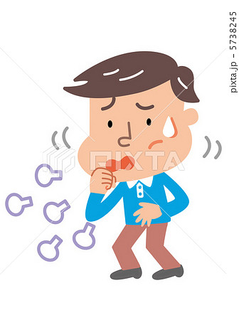 咳をする男性 5738245