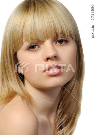 The girl with hair of "wheaten" color The girl with hair of "wheaten" color 5738680