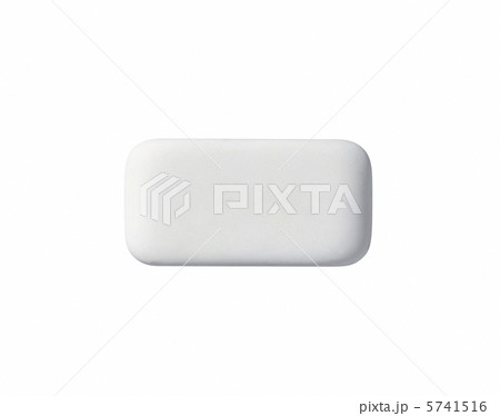 Close-up rubber eraser on white background 5741516