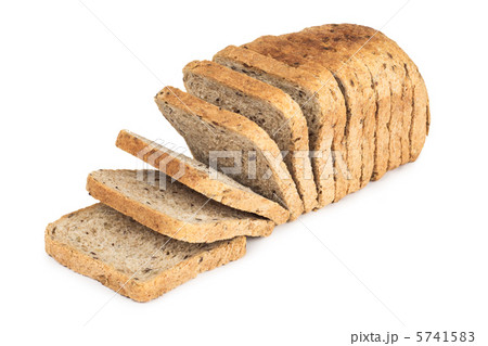 Sliced bread. Isolated on a white background 5741583
