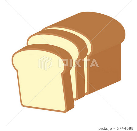 食パンのイラスト素材