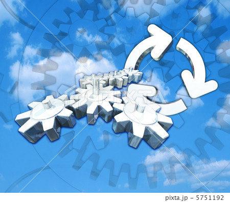 歯車の連動/リサイクル活動 歯車の連動/リサイクル活動 5751192