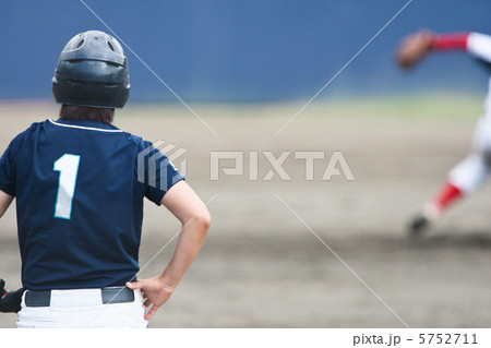 女子野球の写真素材