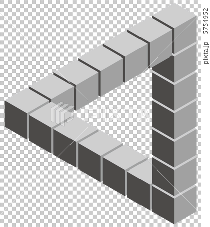 Escher-like solid 5754952