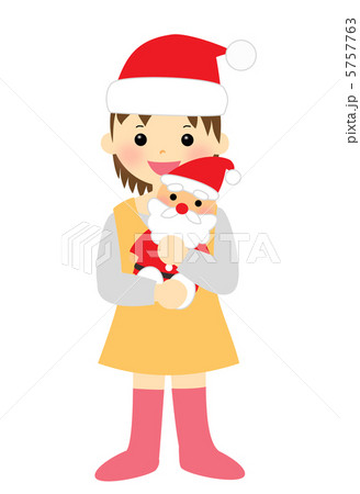 クリスマスを楽しみにする女の子 5757763