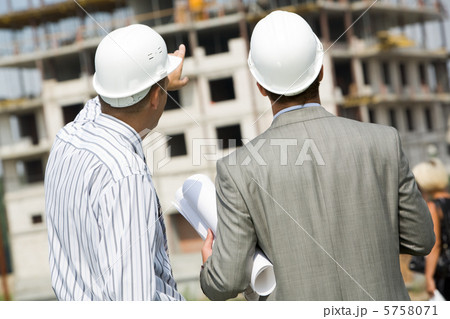 Backs of workers 5758071