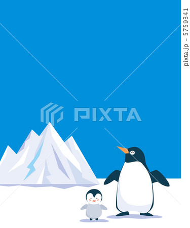 ペンギンと氷山 5759341
