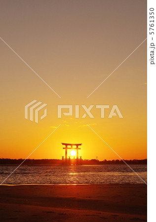 弁天島夕日 5761350