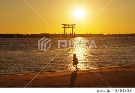 弁天島夕日 弁天島夕日 5761352