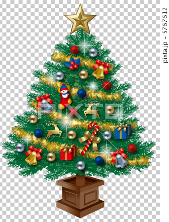 クリスマスツリーのイラスト素材 5767612 Pixta