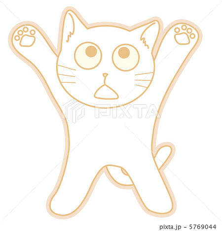 にゃんこ　白バック03 5769044