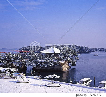 雪の松島五大堂 5769975