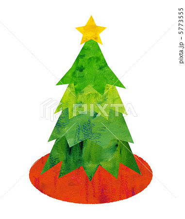 クリスマスツリーのイラスト クリスマスツリーのイラスト 5773555