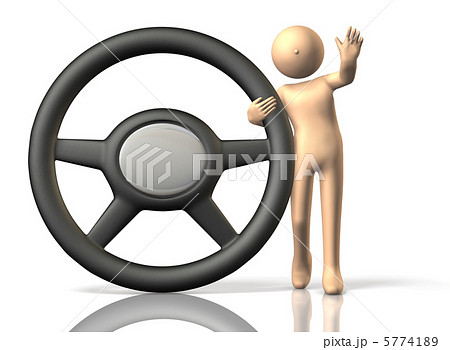 安全運転を表す3DCGイラスト 5774189
