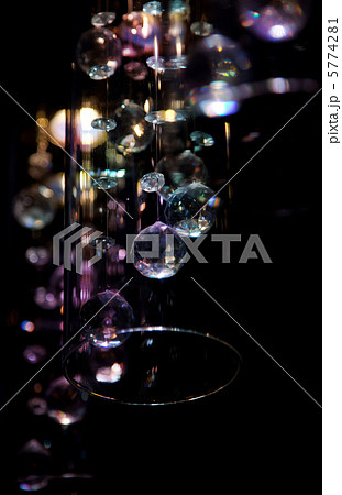 Abstract christmas lights as background 5774281
