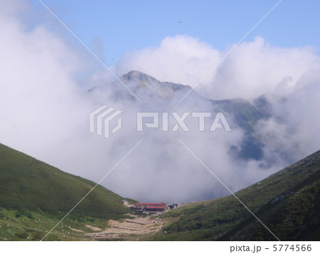 雲湧き上がる北アルプス 5774566