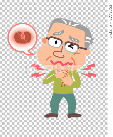 有喉嚨痛的老人 有喉嚨痛的老人 5775352