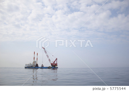作業船クレーン 5775544