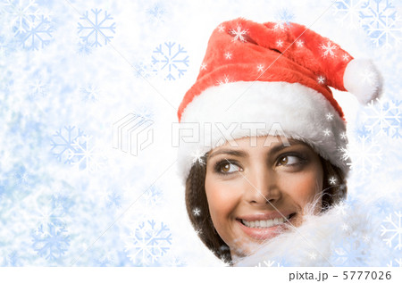 Woman in snow 5777026