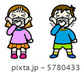 風邪／子供／マスク 5780433