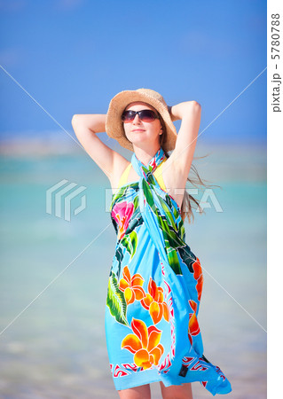 Beautiful woman on vacation 5780788