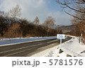 日光の雪道(１横) 5781576