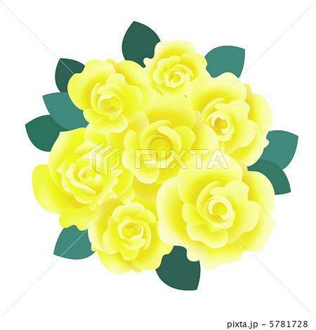 薔薇の花束のイラスト素材 5781728 Pixta